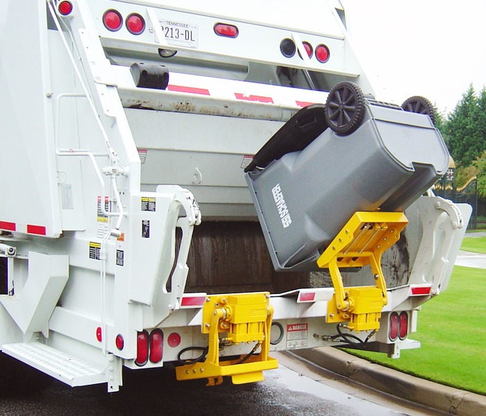 BTL-208 Trash Truck Cart Lifter - Tipper