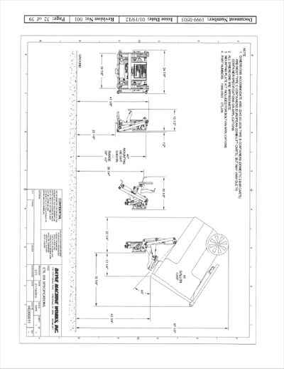 Bayne CTL 1110 Series Refuse Lifter Spec Sheet