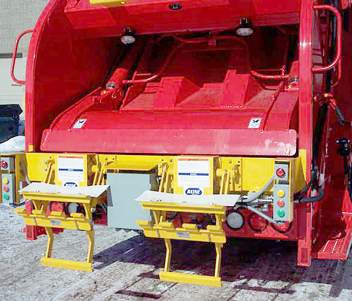 TL 208 48 Roller Bearings Garbage Truck Cart Tipper