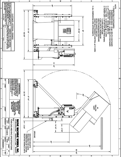 FS45-CAS-460-RHC Spec Sheet