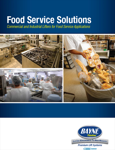 Food Service Waste Garbage Container Lifter Brochure