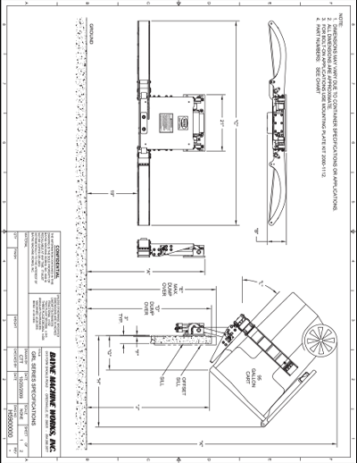 Bayne GRL 1120 Series Specifications