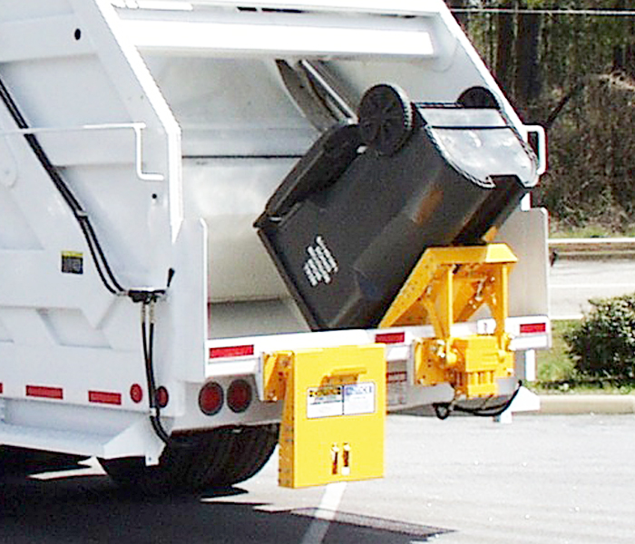 TL 1134 Top Holes Garbage Truck Tipper - Lifter