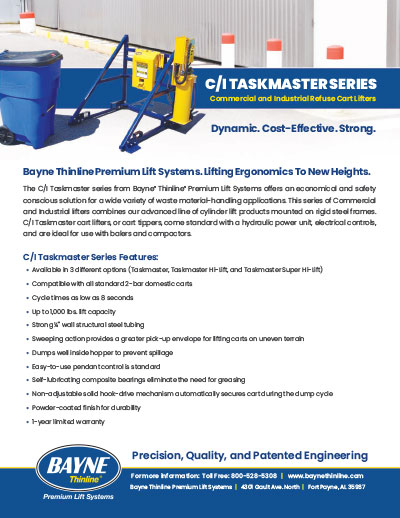 Bayne C/I Taskmaster Brochure