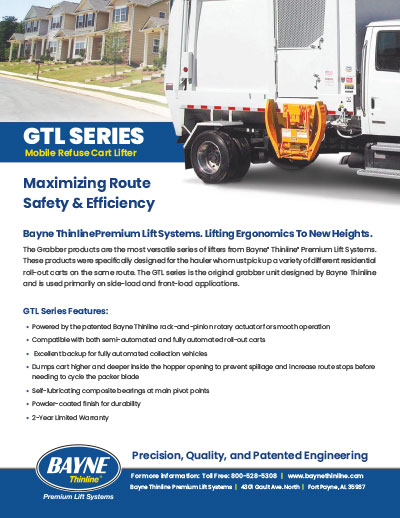 Bayne GTL Series Brochure