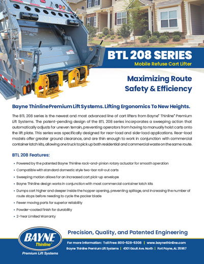 Bayne BTL 208 Series Brochure