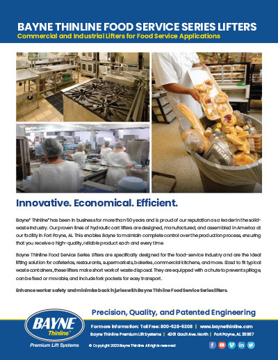 Bayne Food Service Brochure