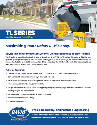 Bayne TL Series Brochure